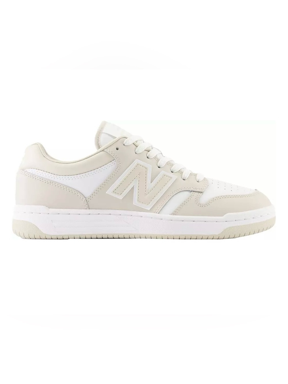 New Balance 480 Sneakers in Tan/White